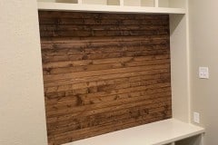 Storage Area With Shiplap