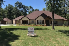 Custom Home With Detached Garage