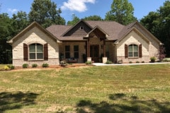 Custom Stone and Brick Home